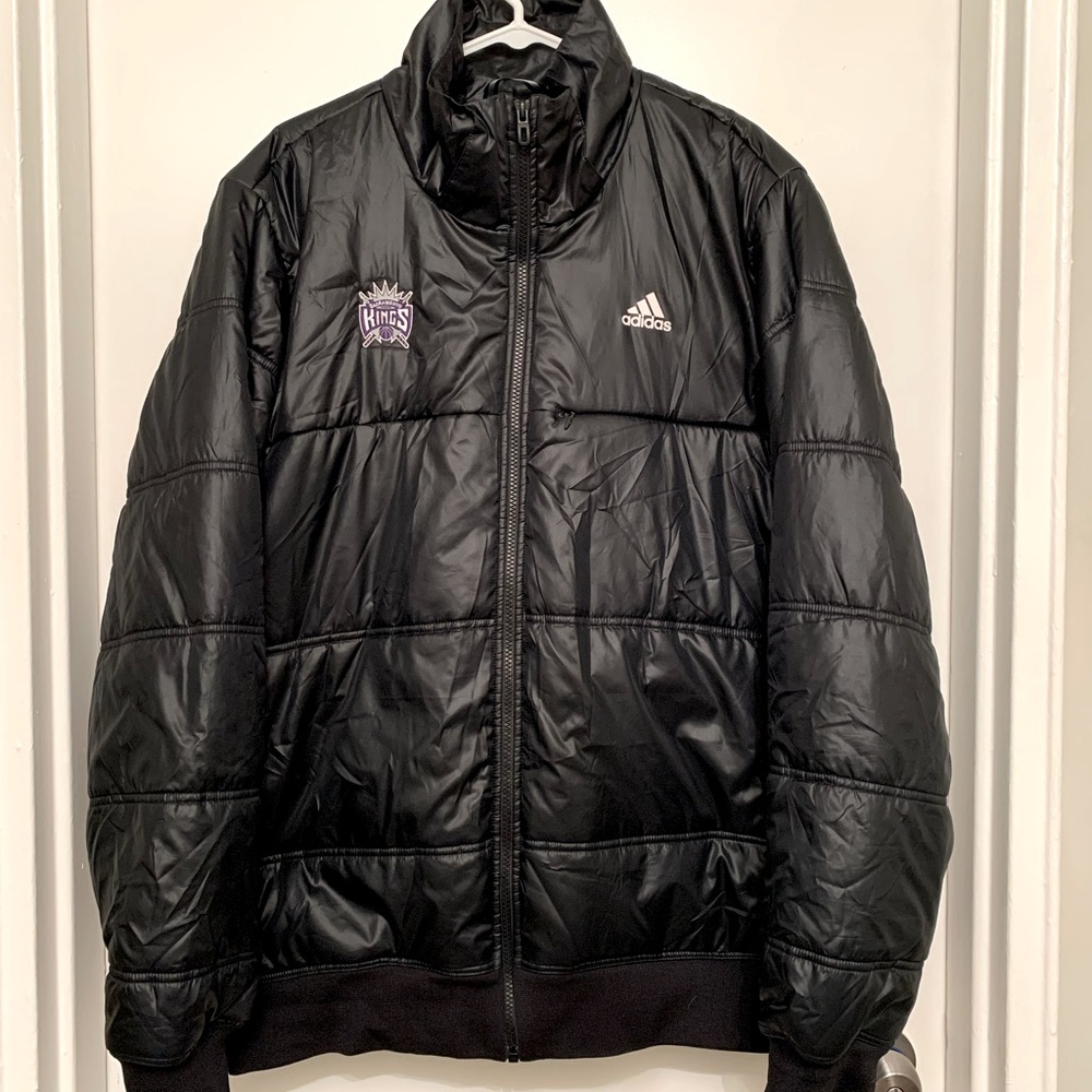 Sacramento Kings NBA down winter coat by Adidas
